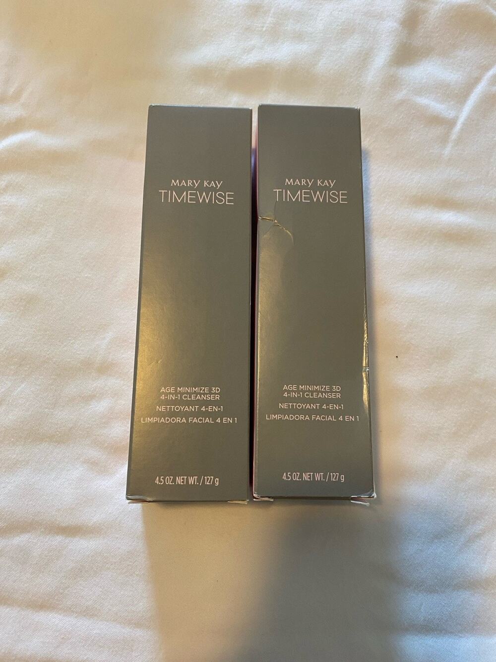 Mary Kay Timewise Age Minimize 3D 4-in-1 Face Cleanser 4.5oz Pack Of 2